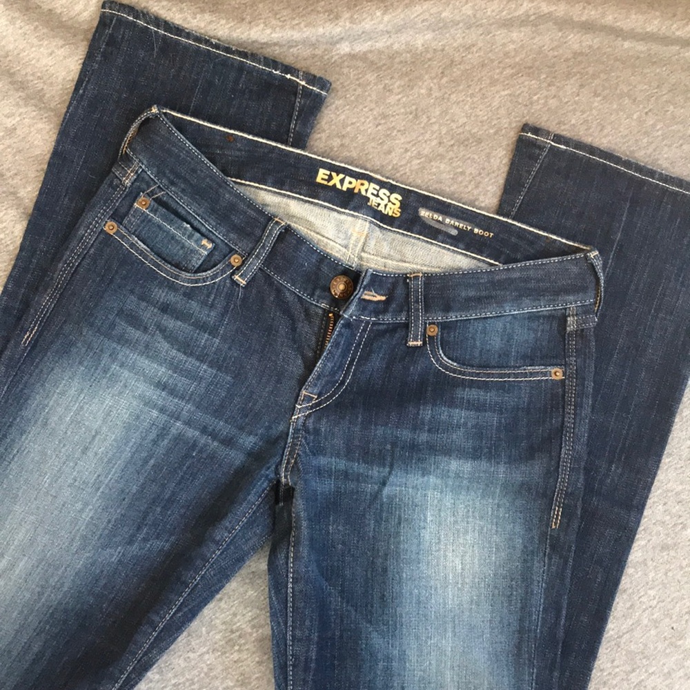 EXPRESS Zelda Barely Boot jeans